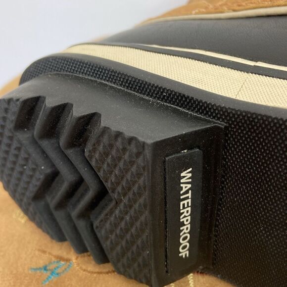 Sorel Boots Insulated Tan Shade Faux Fur Trim NWOB U.S. 6 - Picture 9 of 9